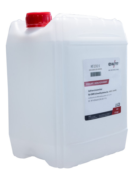 Płyn chłodzący EWM, -10st.  EWM KF 23E-5, 5l 094-000530-00005