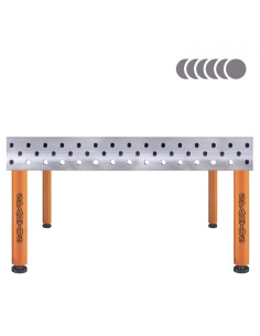 HERMES 3D 1500 x 1000 x 200 [4 nogi ze stopami L620] 2