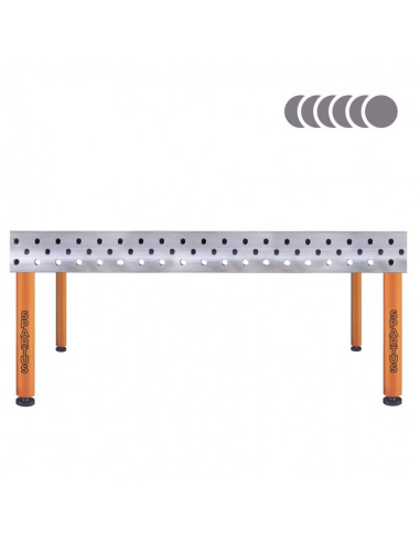 HERMES 3D 2000 x 1000 x 200 [4 nogi ze stopami L620]