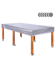 HERMES 3D 2400 x 1200 x 200 [6 nóg z kółkami L620]