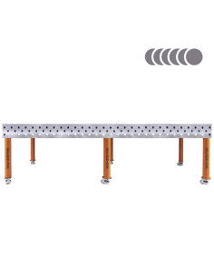 HERMES 3D 3000 x 1500 x 200 [6 nóg z kółkiem L620] 2