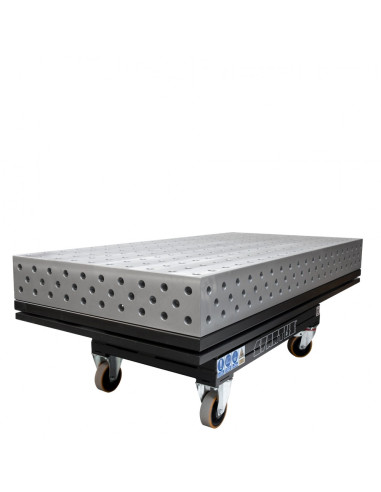 FERROS 3D stół spawalniczy 2000 x 1000  (na podnośniku elektrohydraulicznym)