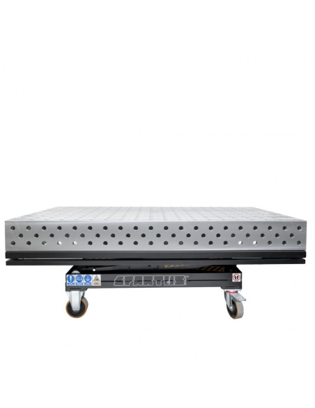 FERROS 3D stół spawalniczy 2000 x 1000  (na podnośniku elektrohydraulicznym)