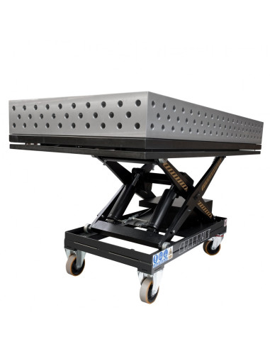 FERROS 3D stół spawalniczy 2000 x 1000  (na podnośniku elektrohydraulicznym)