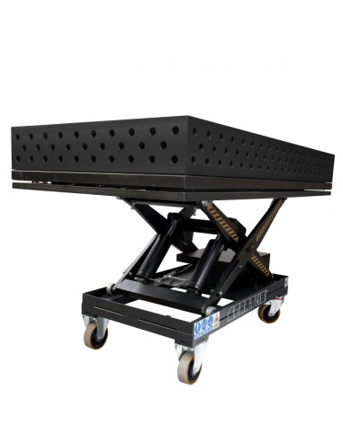 MAXIMUS 3D stół spawalniczy 2000 x 1000  (na podnośniku elektrohydraulicznym)