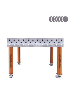 HERMES 3D 1200 x 1200 x 200 [4 nogi z kółkami L620] 2