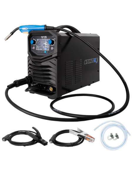 Migomat Spartus MIG 225 LCD na dużą szpulę drutu