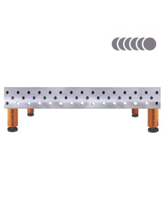 HERMES 3D 1500 x 1000 x 200 [4 nogi ze stopami L200] 2