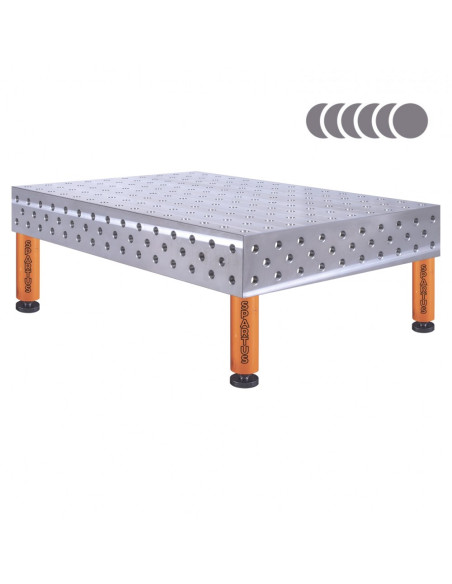 HERMES 3D 1500 x 1000 x 200 [4 nogi ze stopami L350]