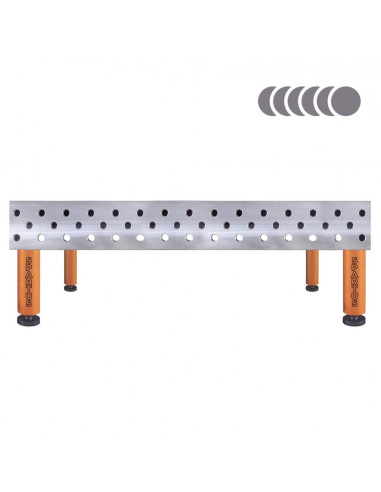 HERMES 3D 1500 x 1000 x 200 [4 nogi ze stopami L350]