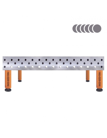 HERMES 3D 1500 x 1000 x 200 [4 nogi ze stopami L350]