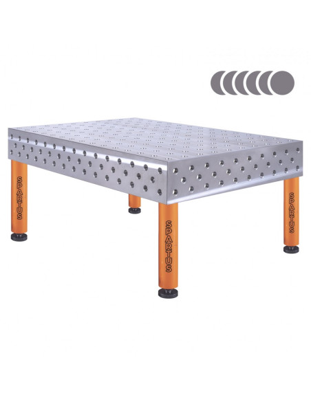 HERMES 3D 1500 x 1000 x 200 [4 nogi ze stopami L450]