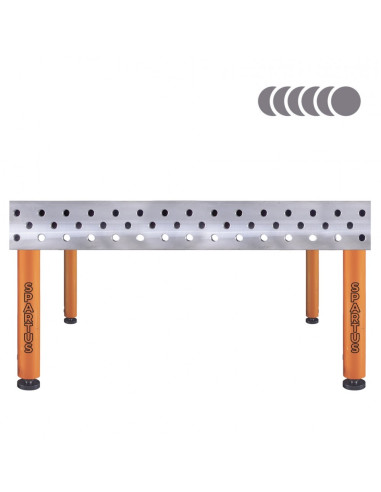 HERMES 3D 1500 x 1000 x 200 [4 nogi ze stopami L550]