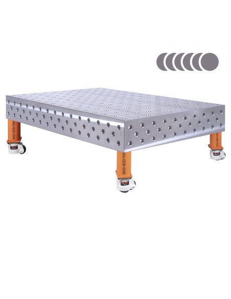 HERMES 3D 1500 x 1000 x 200 [4 nogi z kółkami  L200]