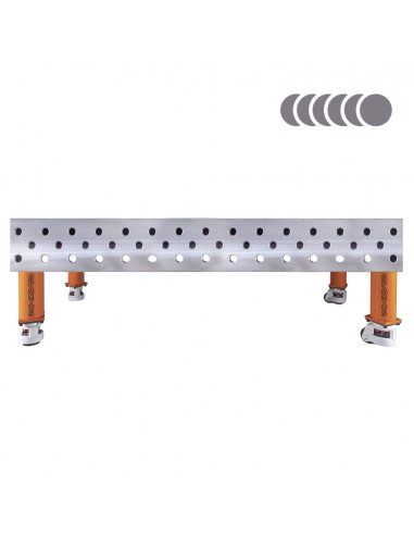 HERMES 3D 1500 x 1000 x 200 [4 nogi z kółkami  L200]