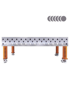 HERMES 3D 1500 x 1000 x 200 [4 nogi z kółkami  L350] 2