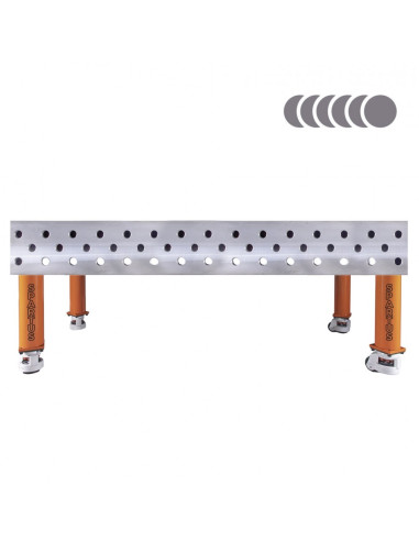 HERMES 3D 1500 x 1000 x 200 [4 nogi z kółkami  L350]