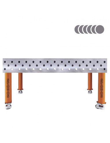 HERMES 3D 1500 x 1000 x 200 [4 nogi z kółkami  L450]