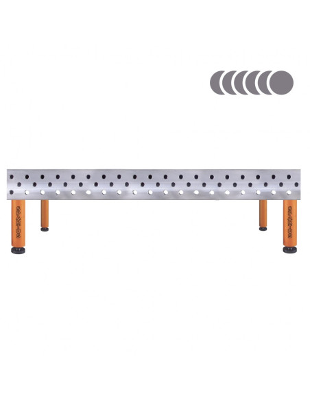 HERMES 3D 2000 x 1000 x 200 [4 nogi ze stopami L350]