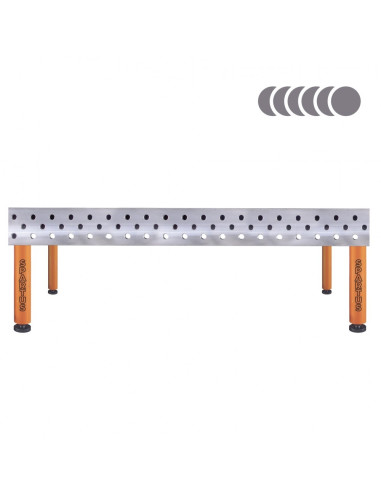 HERMES 3D 2000 x 1000 x 200 [4 nogi ze stopami L450]