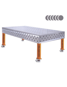 HERMES 3D 2000 x 1000 x 200 [4 nogi z kółkami L450]