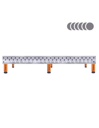 HERMES 3D 2400 x 1200 x 200 [6 nóg ze stopami L200]