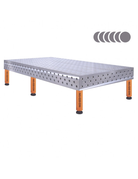 HERMES 3D 2400 x 1200 x 200 [6 nóg ze stopami L350]