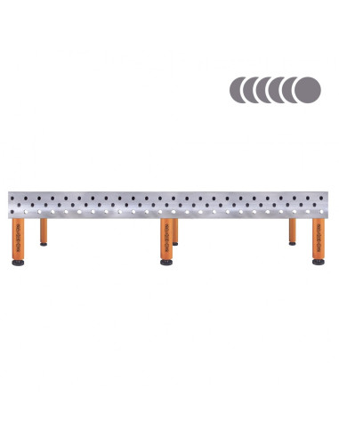 HERMES 3D 2400 x 1200 x 200 [6 nóg ze stopami L350]