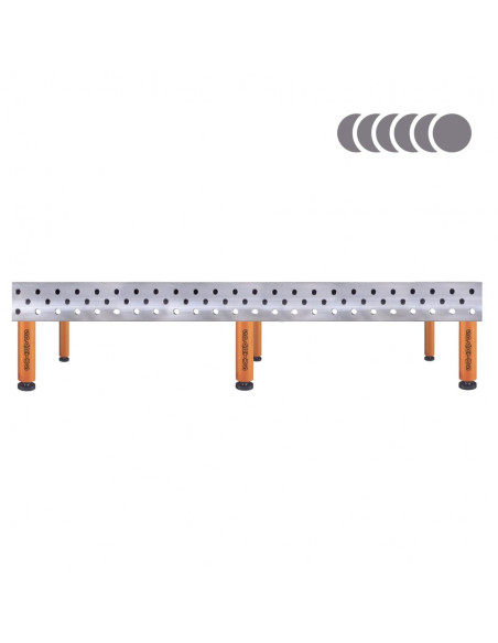 HERMES 3D 2400 x 1200 x 200 [6 nóg ze stopami L350]