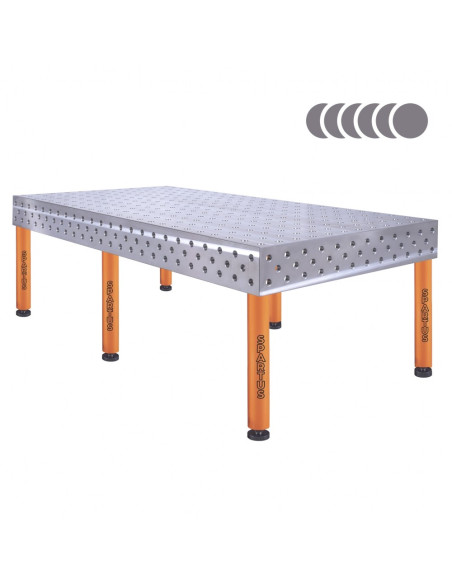 HERMES 3D 2400 x 1200 x 200 [6 nóg ze stopami L550]