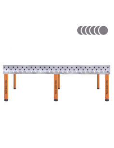 HERMES 3D 2400 x 1200 x 200 [6 nóg ze stopami L550] 2