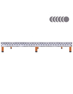 HERMES 3D 3000 x 1500 x 200 [6 nóg ze stopami L200] 2