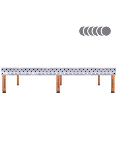 HERMES 3D 3000 x 1500 x 200 [6 nóg ze stopami L450]