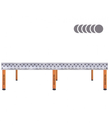 HERMES 3D 3000 x 1500 x 200 [6 nóg ze stopami L550]