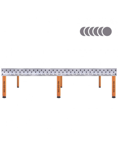 HERMES 3D 3000 x 1500 x 200 [6 nóg ze stopami L550]