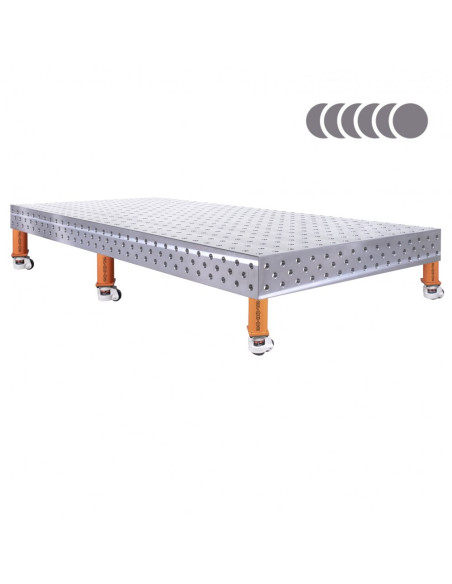 HERMES 3D 3000 x 1500 x 200 [6 nóg z kółkami L200]