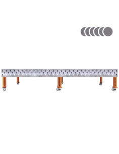 HERMES 3D 3000 x 1500 x 200 [6 nóg z kółkami L350] 2