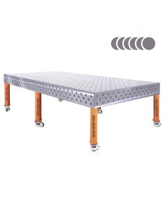 HERMES 3D 3000 x 1500 x 200 [6 nóg z kółkami L450]