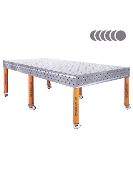 HERMES 3D 3000 x 1500 x 200 [6 nóg z kółkami L550]