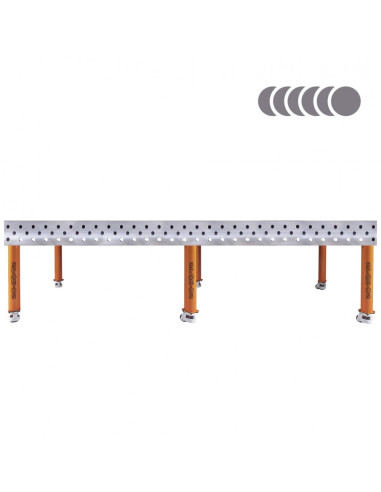 HERMES 3D 3000 x 1500 x 200 [6 nóg z kółkami L550]