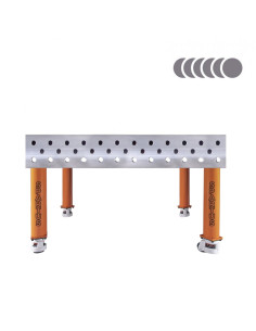 HERMES 3D 1200 x 1200 x 200 [4 nogi z kółkami L450] 2