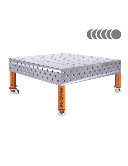 HERMES 3D 1200 x 1200 x 200 [4 nogi z kółkami L350]