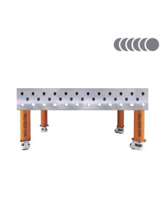 HERMES 3D 1200 x 1200 x 200 [4 nogi z kółkami L350] 2