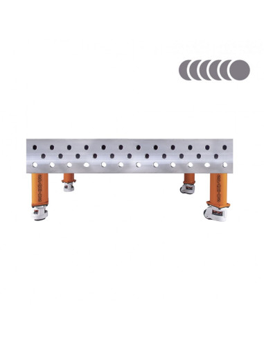 HERMES 3D 1200 x 1200 x 200 [4 nogi z kółkami L200]