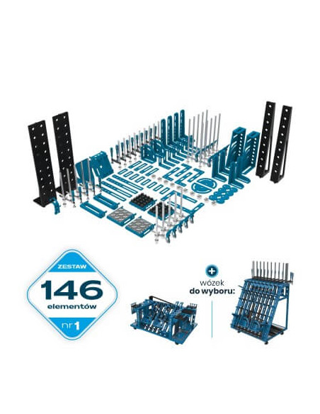 Zestaw narzędzi nr 1 do stołów spawalniczych ECO
