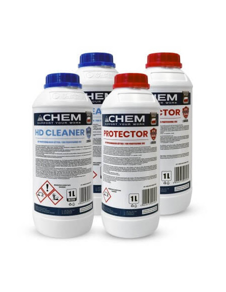 Zestaw preparatów chemicznych 2x HD Cleaner 2x Protector GPPH CHEM