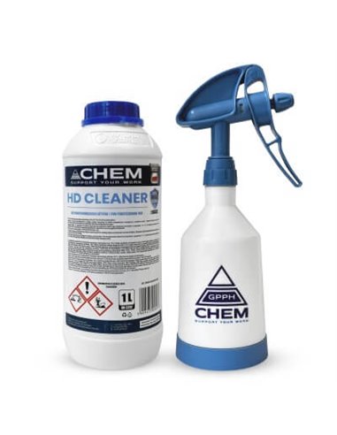 Zestaw preparatów chemicznych 1x HD Cleaner 1x Spryskiwacz GPPH CHEM