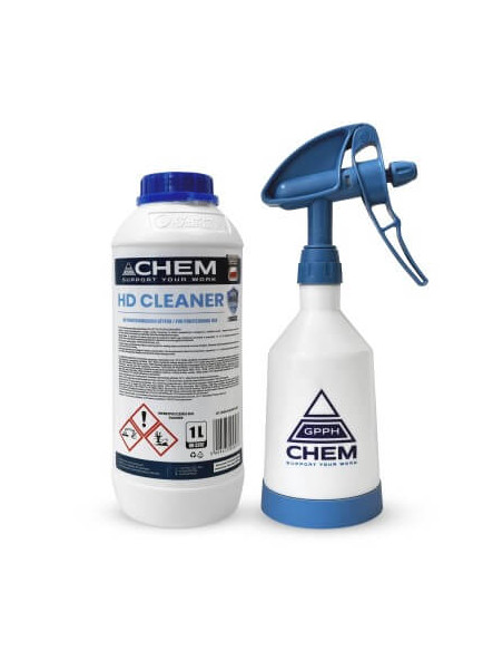 Zestaw preparatów chemicznych 1x HD Cleaner 1x Spryskiwacz GPPH CHEM