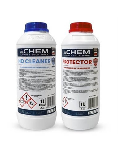 Zestaw preparatów chemicznych 1x HD Cleaner 1x Protector GPPH CHEM
