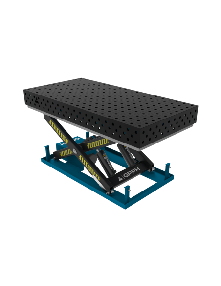 Stół Spawalniczy PRO 2000x1000 mm z hydraulicznym systemem podnoszenia